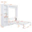 Lit escamotable mural avec tablettes Murphy-1621071861-1621071860