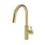 East Linear Single Handle Pull Down Kitchen Faucet-655069526