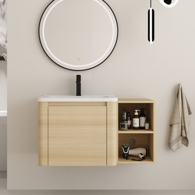 Walden 36'' Single Bathroom Vanity Set with Ceramic Vanity Top