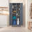 Large Steel Tool Storage Cabinet With Reinforced Frame, Anti-Rust Surface,Lockable Doors&Adjustable Shelves-998755396-998755402
