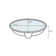 Devonshire Ceramic Oval Undermount Bathroom Sink with Overflow