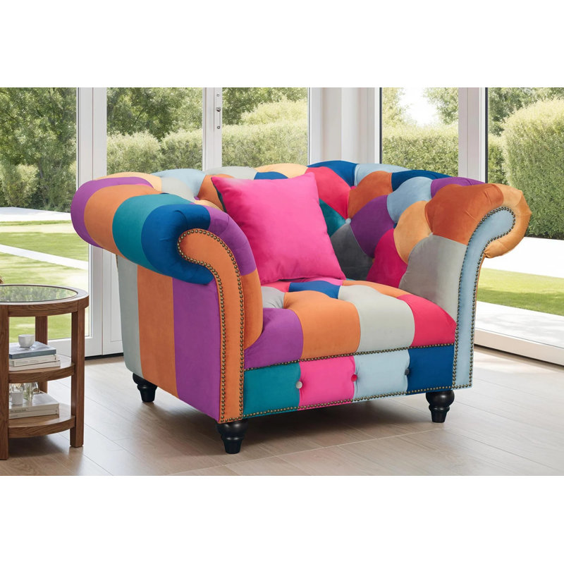 Reger Upholstered Chesterfield Chair