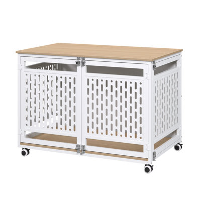 40.1" Dog Crate Furniture For Medium Breed And Large Breed