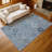 Machine Washable Indoor/Outdoor Chantille ACN2289 Damask Rug-1962208317