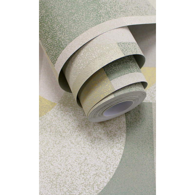 Rouleau de papier peint L 33 pi x l 21 po Edin, Vert