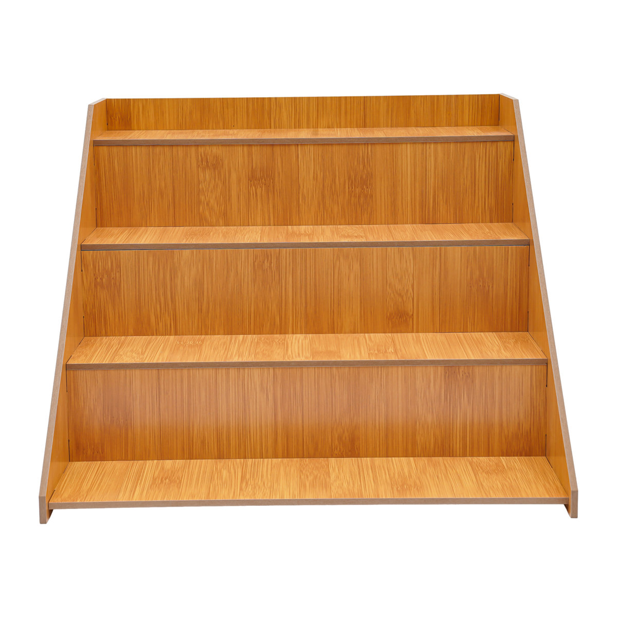 Small Display Rack Tabletop Wildon Home® Iacovelli 4 Tier Wooden Tabletop Display Stand Retail ...