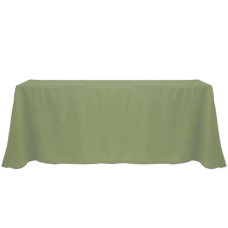 Solid Color Tablecloth, 156" x 90", Army Green, 10
