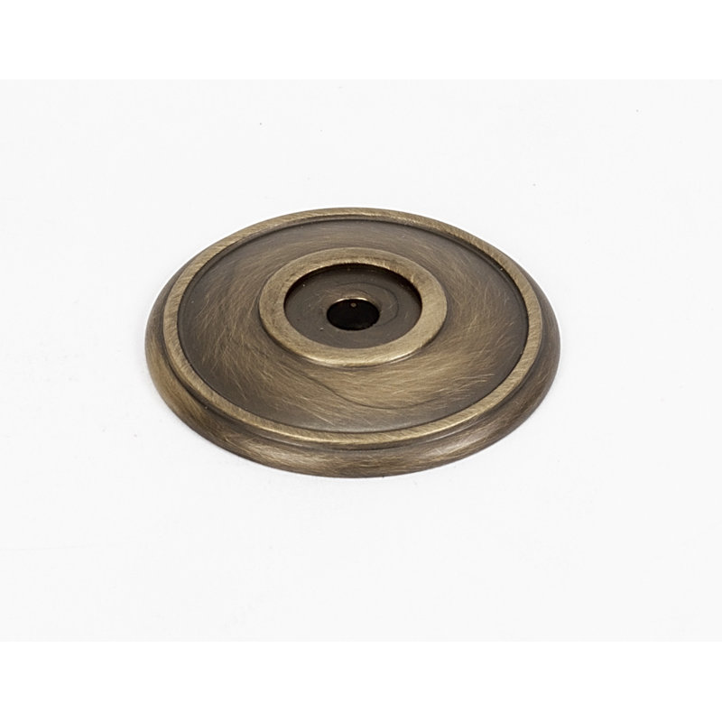 Traditional Rosette, Antique English Matte, 0.13"H x 00.5 W x 1"D