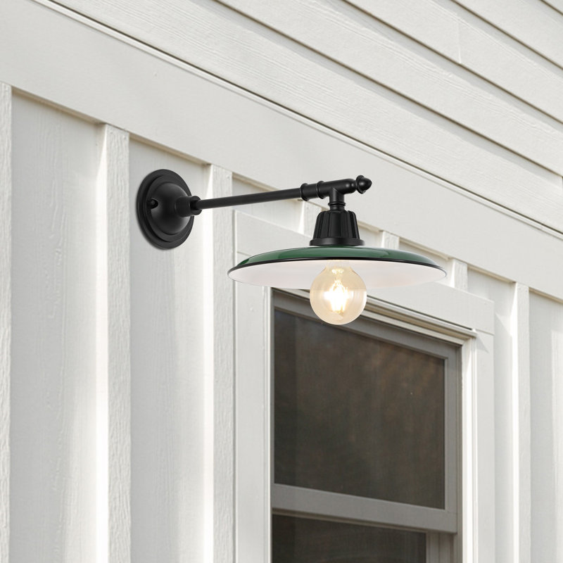 Mamedov LED Wall Light, Green/Black