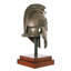 Sculpture de casque de combat macédonien