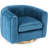 Swivel Accent Chair, Reclining Velvet Barrel Chair-1552698704