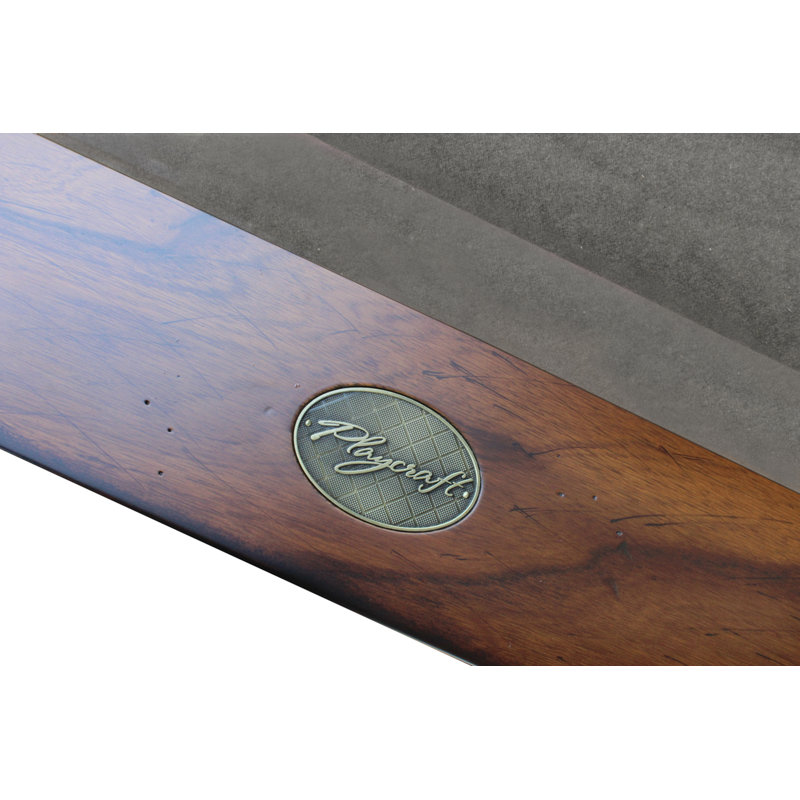 Playcraft Santa Fe 7' Slate Pool Table With Dining Top & Benches/Professional Installation Included, 7', English Green