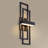 Almantas Wrought Iron Wall Light(Set Of 2)-1793156346