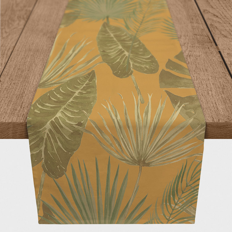 Argjirulla Dining Linens, 72" x 16", Yellow