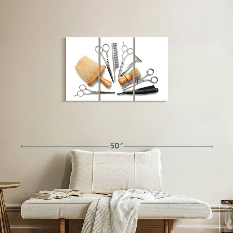 Shuttleworth Barber Set, 20" H x 33" W