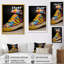 Street Art Fashion Sneaker - Accessoires de mode, art mural-194989934-194989936