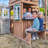 Panorama Tower Three-Story Wooden Outdoor Playhouse with Slide
