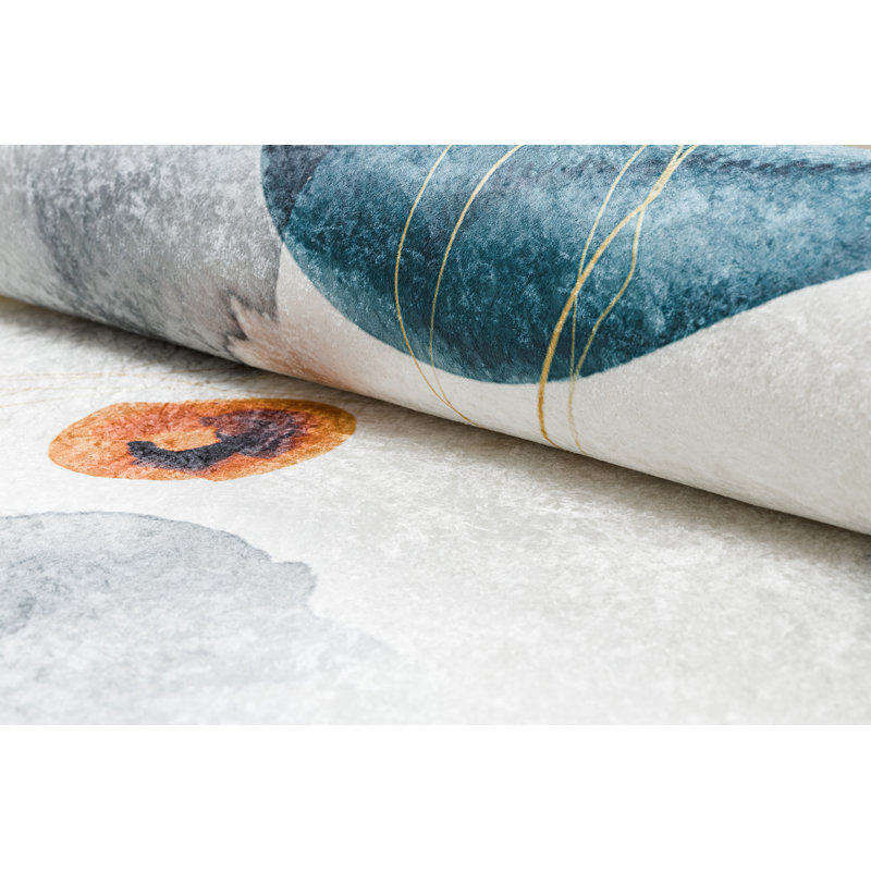 Salonis Abstract Area Rug, Runner 80 x 150cm