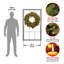 The Holiday Aisle® Decorative Collection Noble Mixed Wreath with Battery Operated LED Lights-228323566