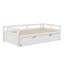 Lit de jour extensible avec couchette, lit de jour en bois avec couchette-88141041