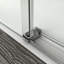 Porte de douche coulissante simple sans cadre