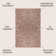 Truman Bohemian Medallion Textured Weave Red/Taupe Indoor/Outdoor Rug