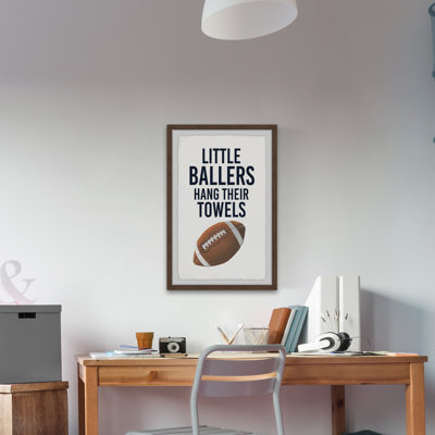 Palen 'Little Ballers III' Framed Print