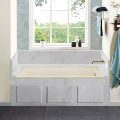 Baignoire en alcôve 60 "x 30" Voltaire