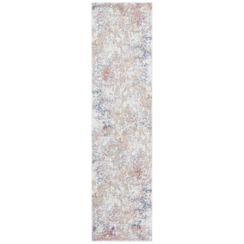 Tapis abstrait Camdyn Performance, Tapis de couloir 2 pi 2 po x 9 pi