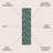 Mashawna Blocks Modern Geometric Green/White Rug-9674685