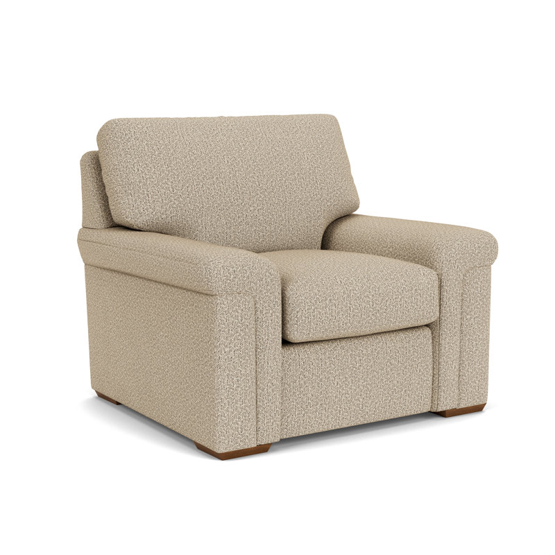 Chaise et demi de l 41 po, Polypropylène beige / oléfine
