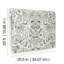 Blanche Dark Green Floral Damask Wallpaper-1890832710