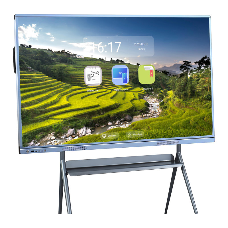 JYXCN Smart Board? Sans fil 4K interactif? Multi-touch tableau blanc 65 pouces pour la mise en miroir des appareils mobiles pour les petites entreprises / démarrage / salle de classe?