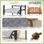 Ensemble de salle à manger de patio 9 pièces, ensemble de table et chaises d'extérieur pour 8, 8 chaises en textilène, 1 table rectangulaire en fer avec trou de parasol réglable, ensemble de mobilier de patio pour terrasse, jardin, pelouse, bord de p-110189128