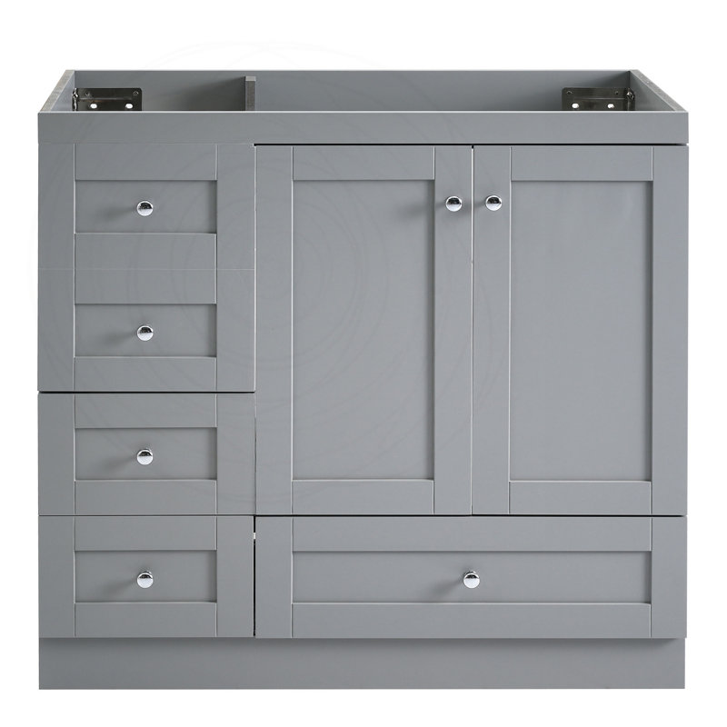 Meuble-lavabo 36 po (lavabo non inclus), Grey