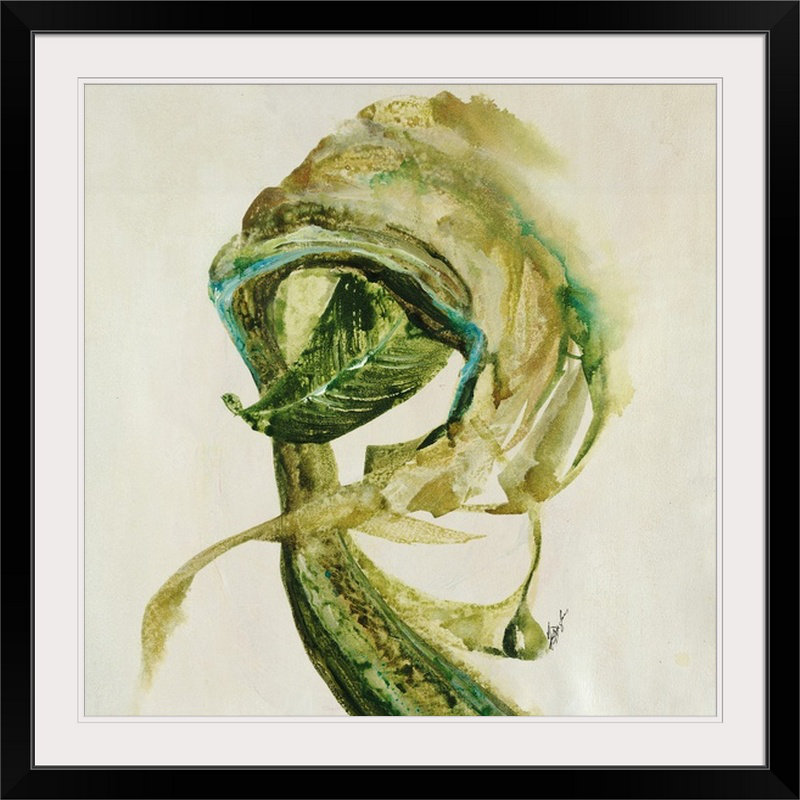 'laffy Taffy Iii' Par Farrell Douglass Peinture Imprimer, 20" H x 20" lx 1" p, Noir encadré