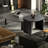 Italian light luxury coffee table combination