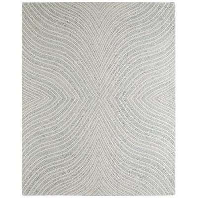Wallace Modern Abstract Gray Area Rug