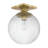 Altimari 10'' Aged Brass Semi Flush Mount-925448022-925448016