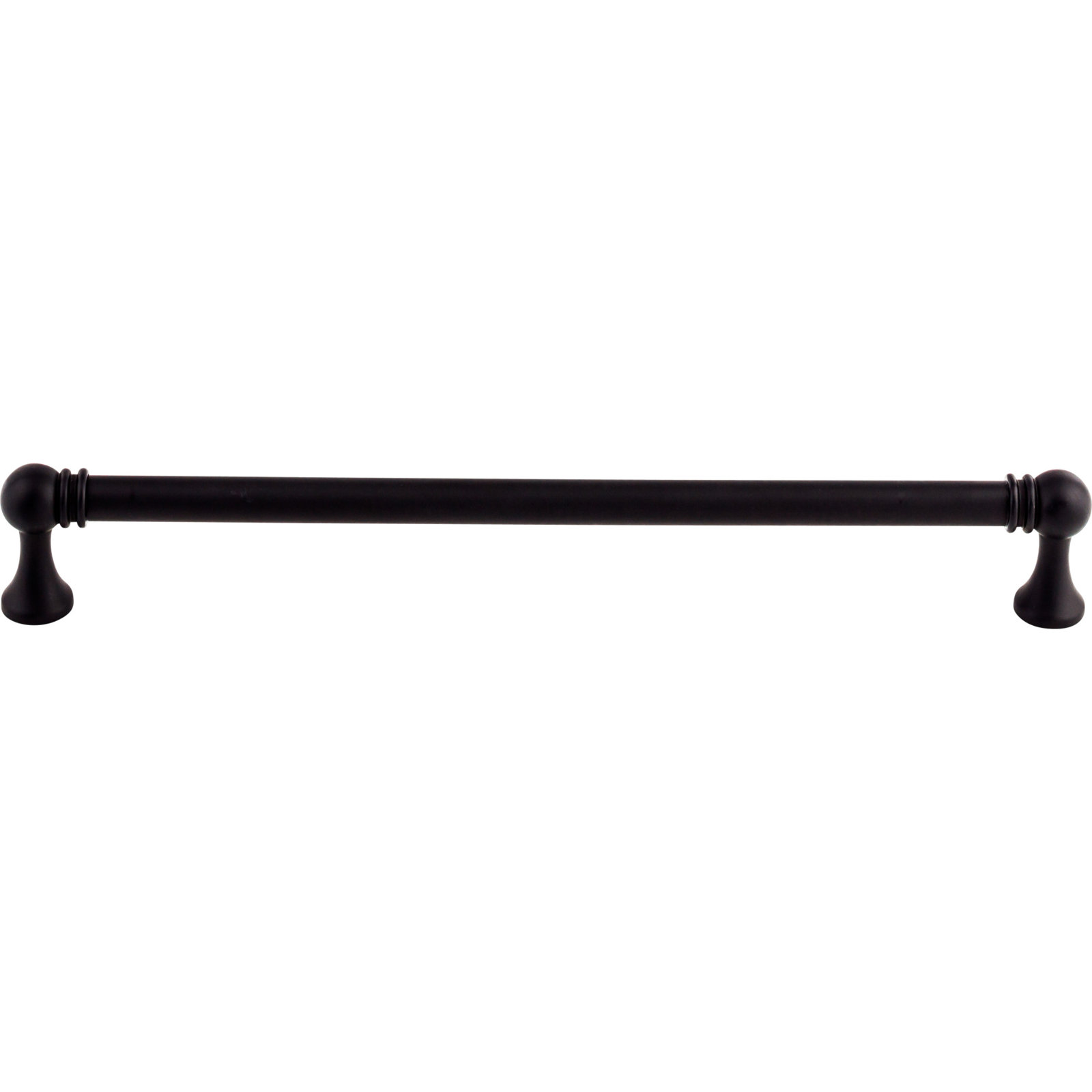 Kara Bar Cabinet Pull, 8 13/16", Flat Black