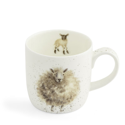 Wrendale Designs, Fine Bone China - The Woolly Jumper (Sheep) Mug