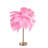 LED Feather Table Lamp With Touch Switch-1537083700