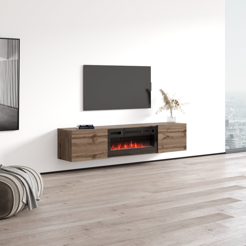 Meuble télé Baja 70,9 po Baja, Chêne