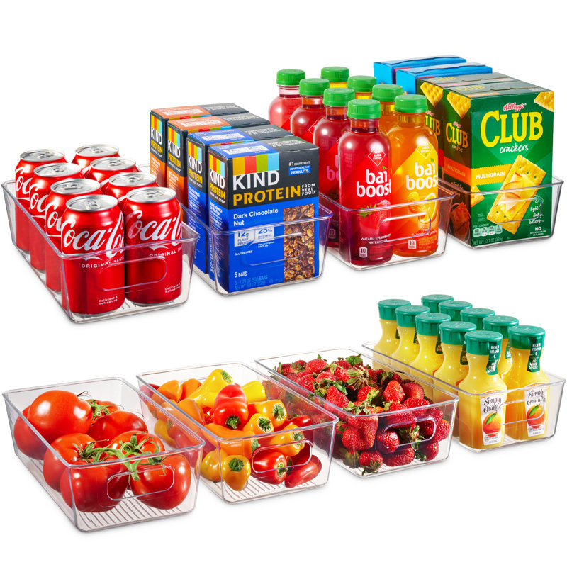 Cheresa Set of 8 Fridge Bin