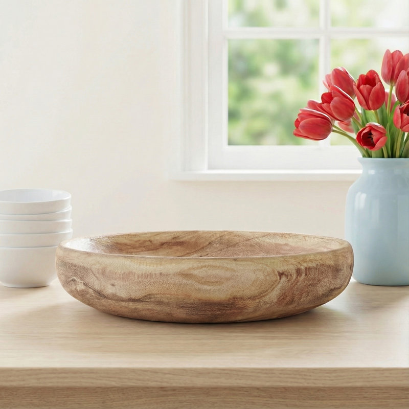 Decorative Paulownia Wood Bowl