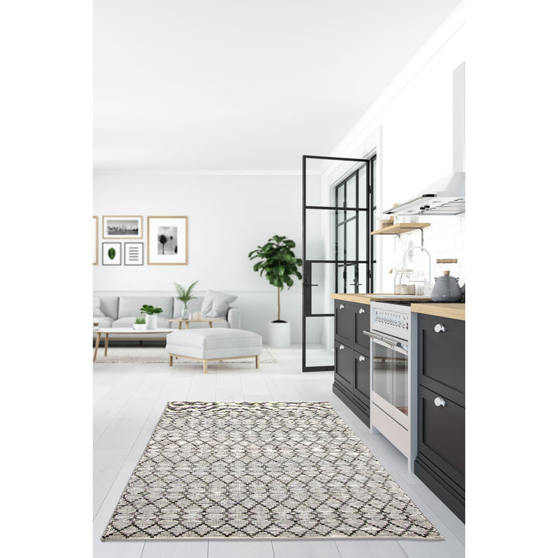 Helix Wool Geometric Indoor Rug