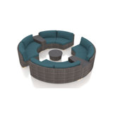 Dune Outdoor 7 - Piece Conversation Set