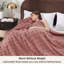 Couverture polaire à carreaux Bedsure, décoration intérieure mignonne, 127 cm × 178 cm-109742446-105503122