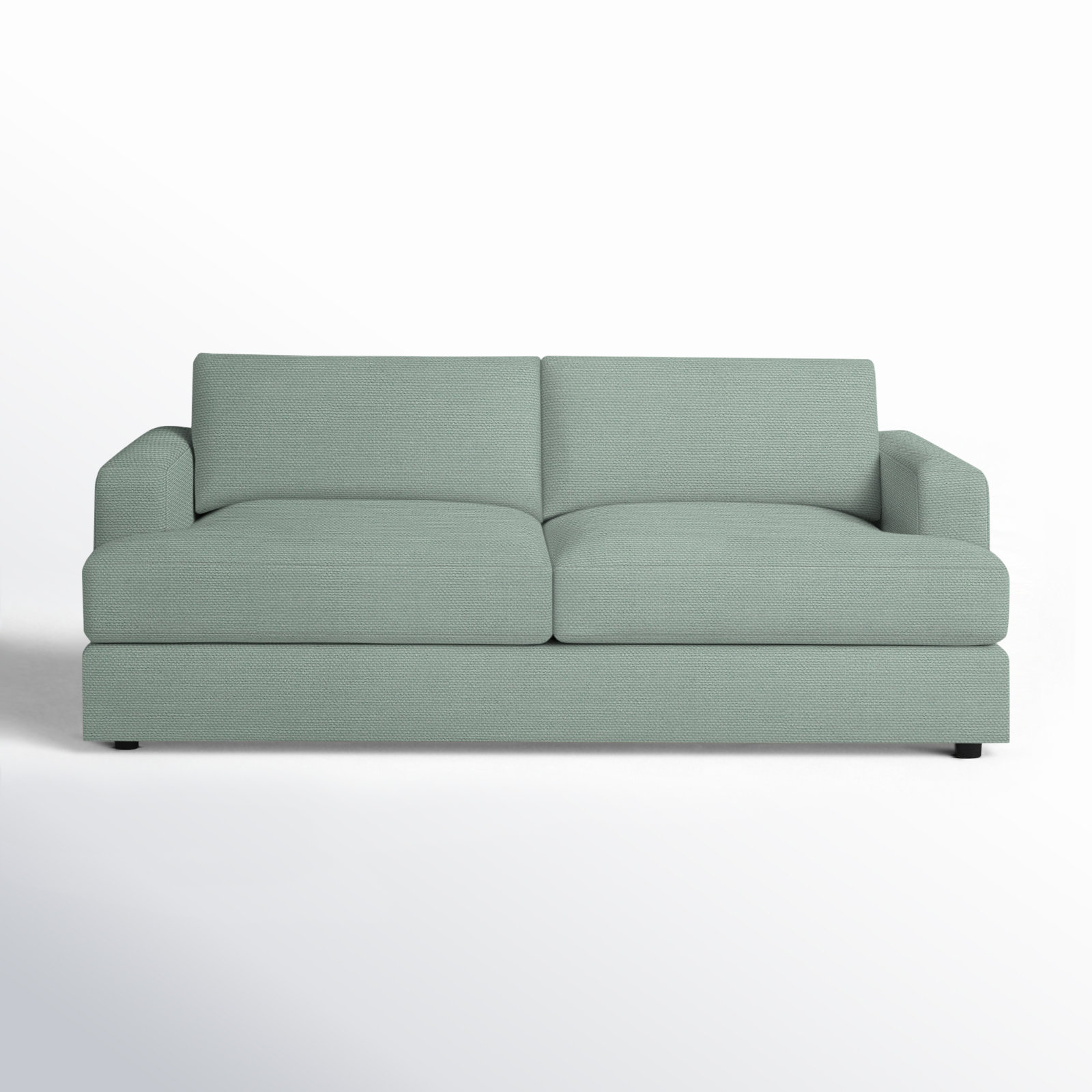 Cayden 84'' Upholstered Sofa, Bayou Spray Canvas