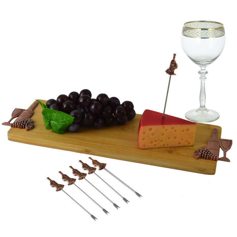 Ensemble de panneaux de fromage et plateaux 7 pièces Scherer